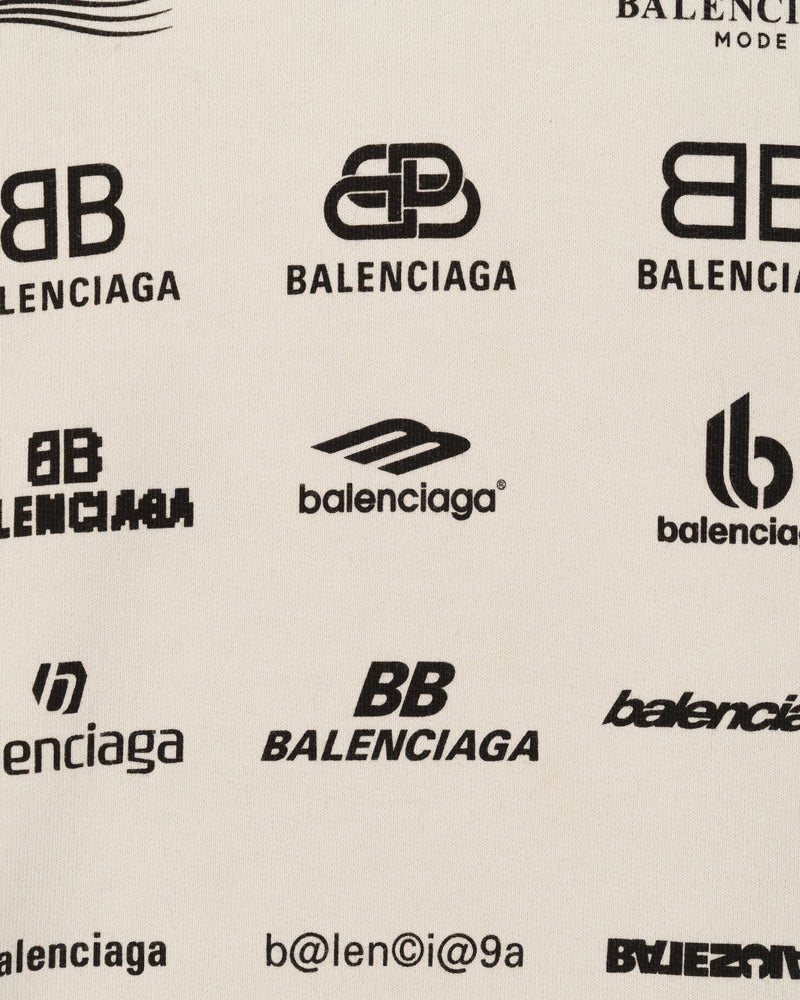 Balenciaga Archives Logos Hoodie thumbnail
