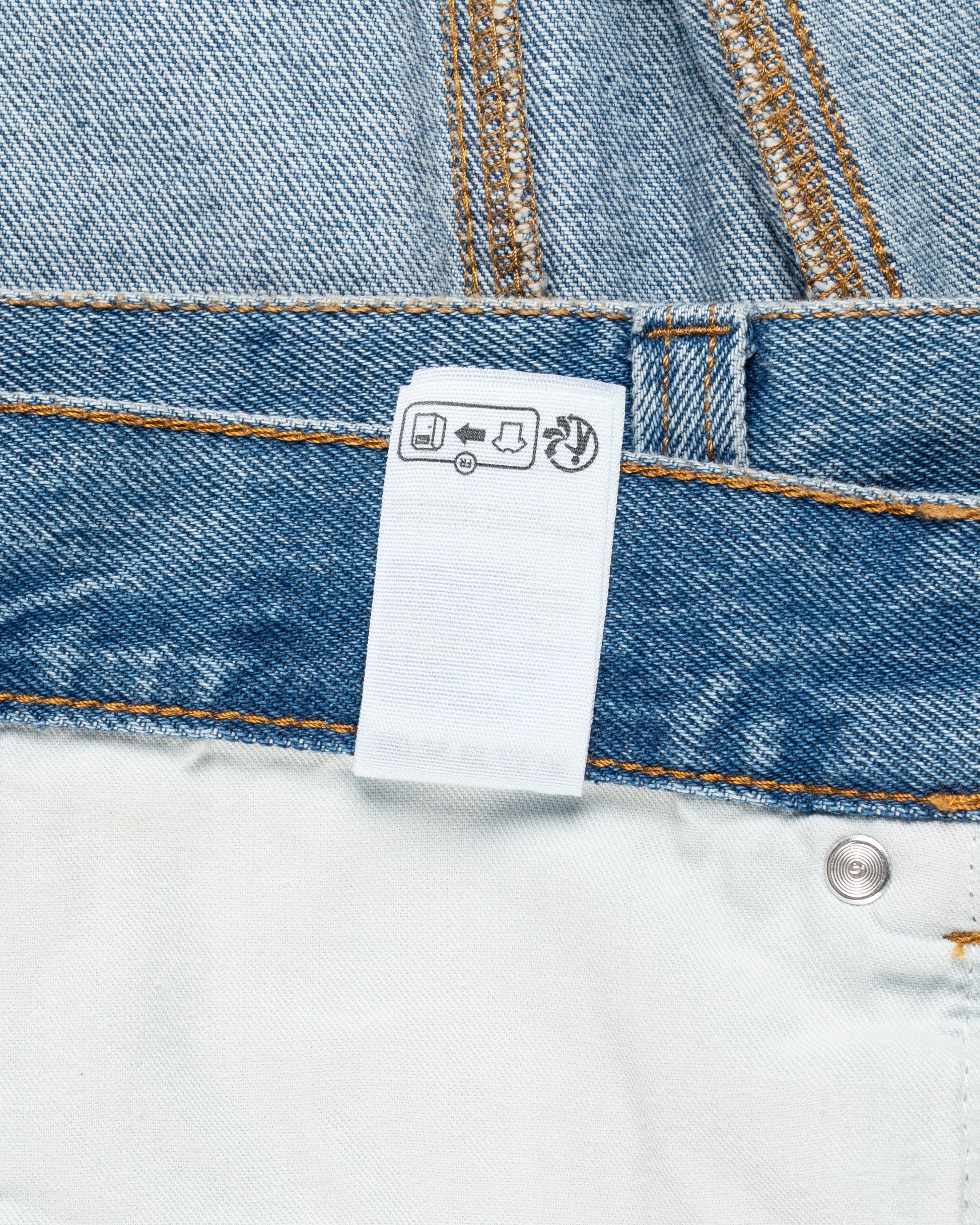 Jacquemus Les Sculptures "Le de-Nîmes" large blue denim pants Jacquemus