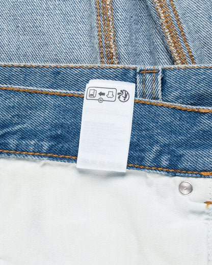 Jacquemus Les Sculptures "Le de-Nîmes" large blue denim pants Jacquemus