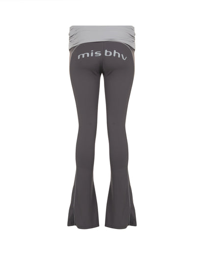 MISBHV flared wrapped legging pants MISBHV