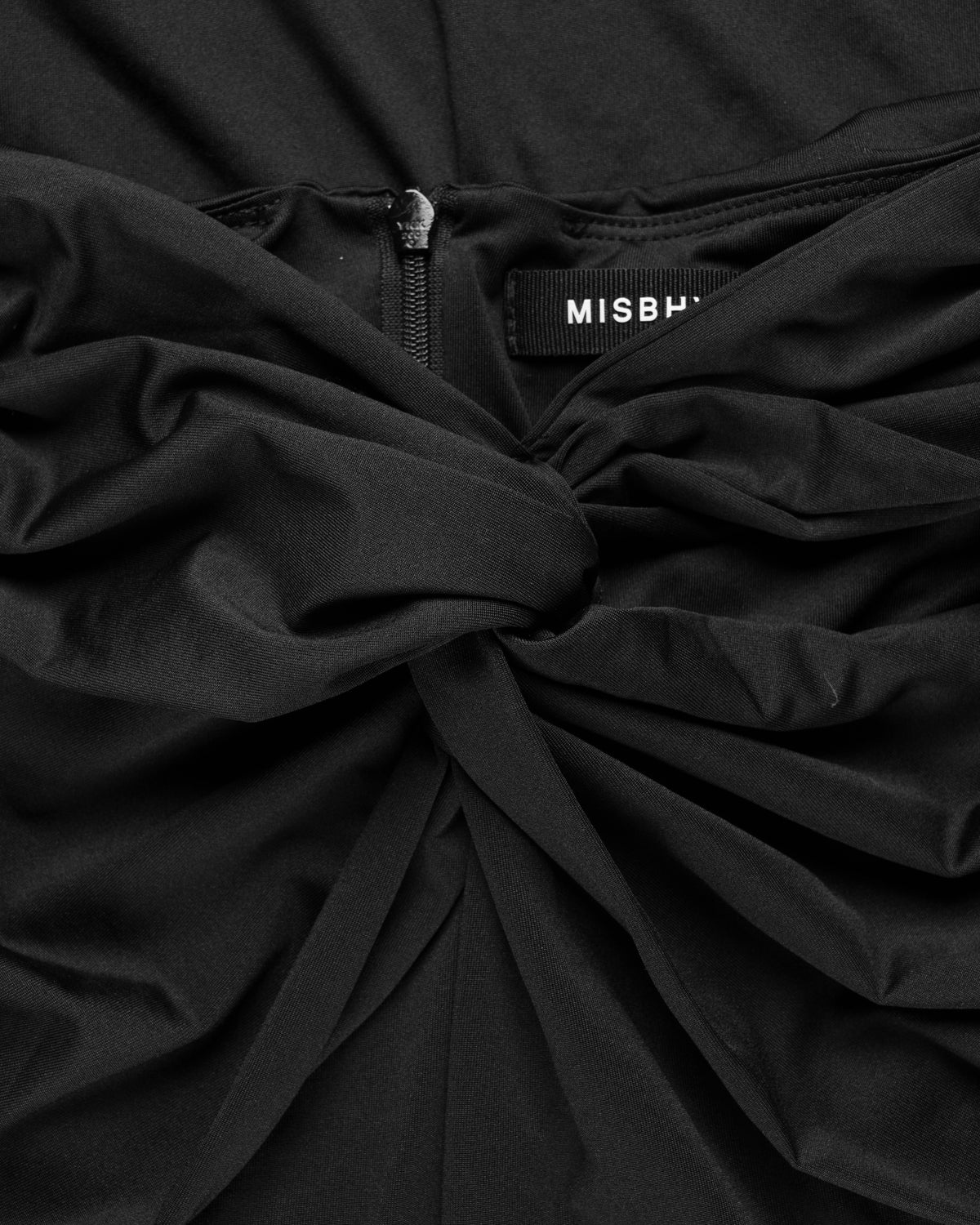 MISBHV 1-OF-1 Halter viscose evening dress