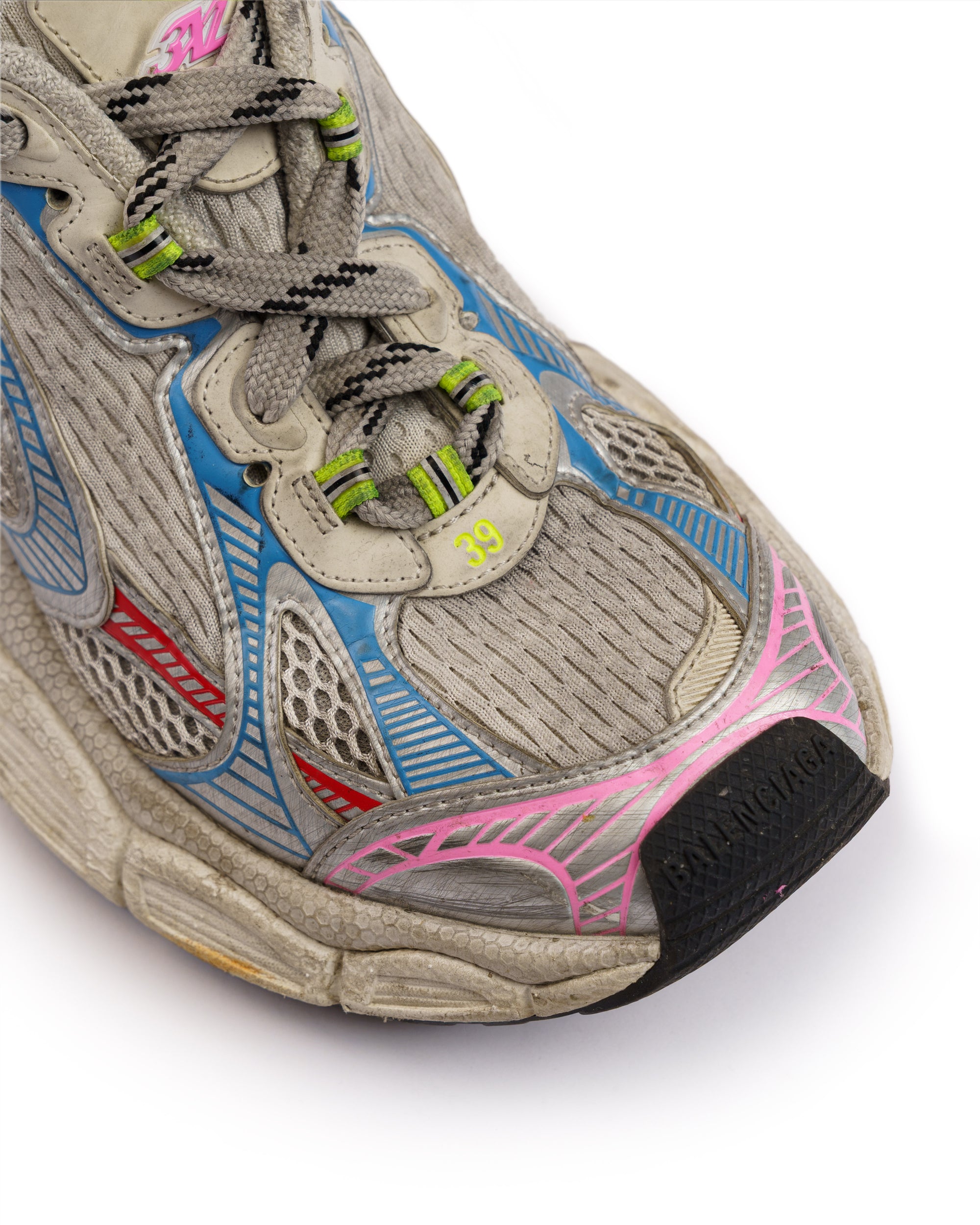 Balenciaga 3XL Extreme Laces multicolored sneakers