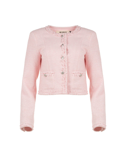 MISBHV tweed pink blazer jacket MISBHV