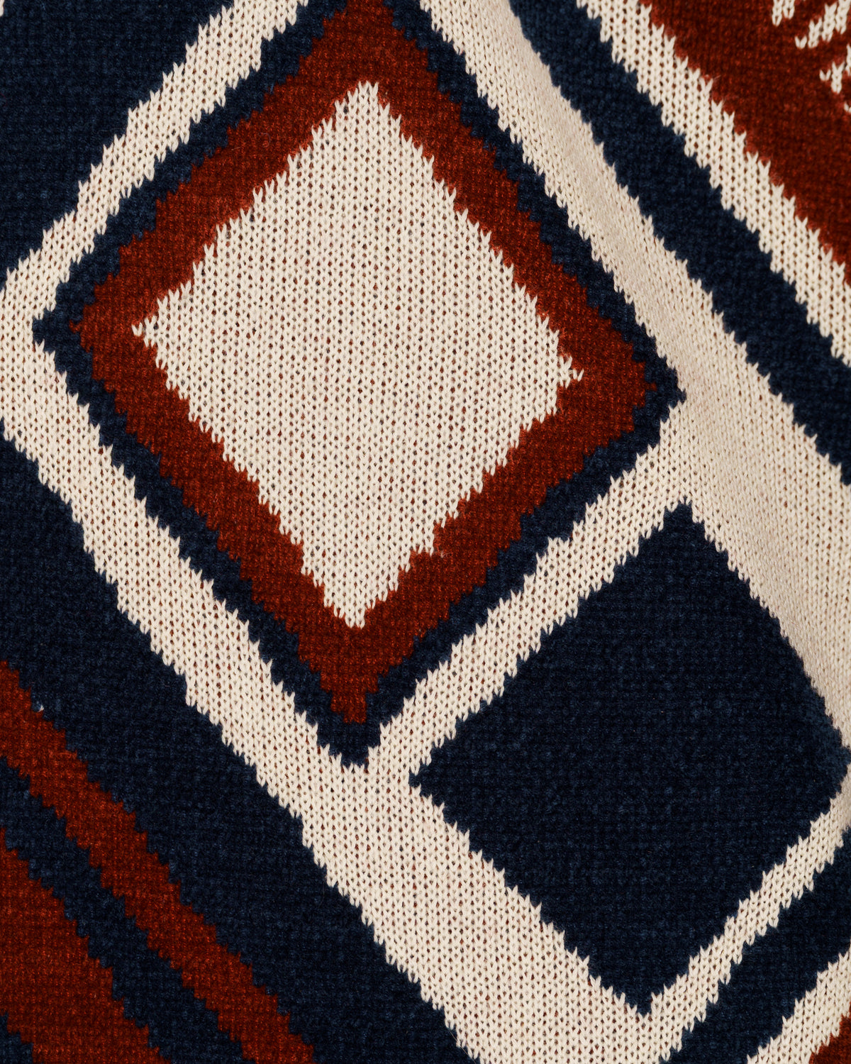 Burberry wool-blend geomatric cardigan
