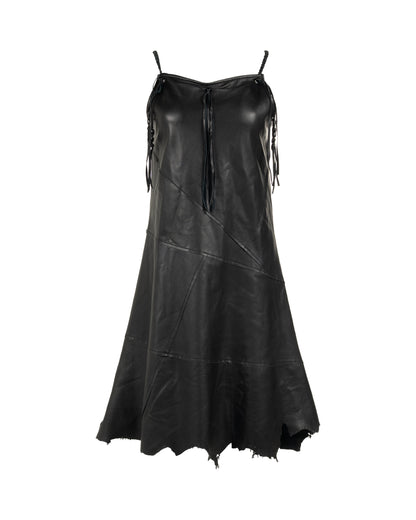 Diesel asymmetric hem mini black dress Diesel