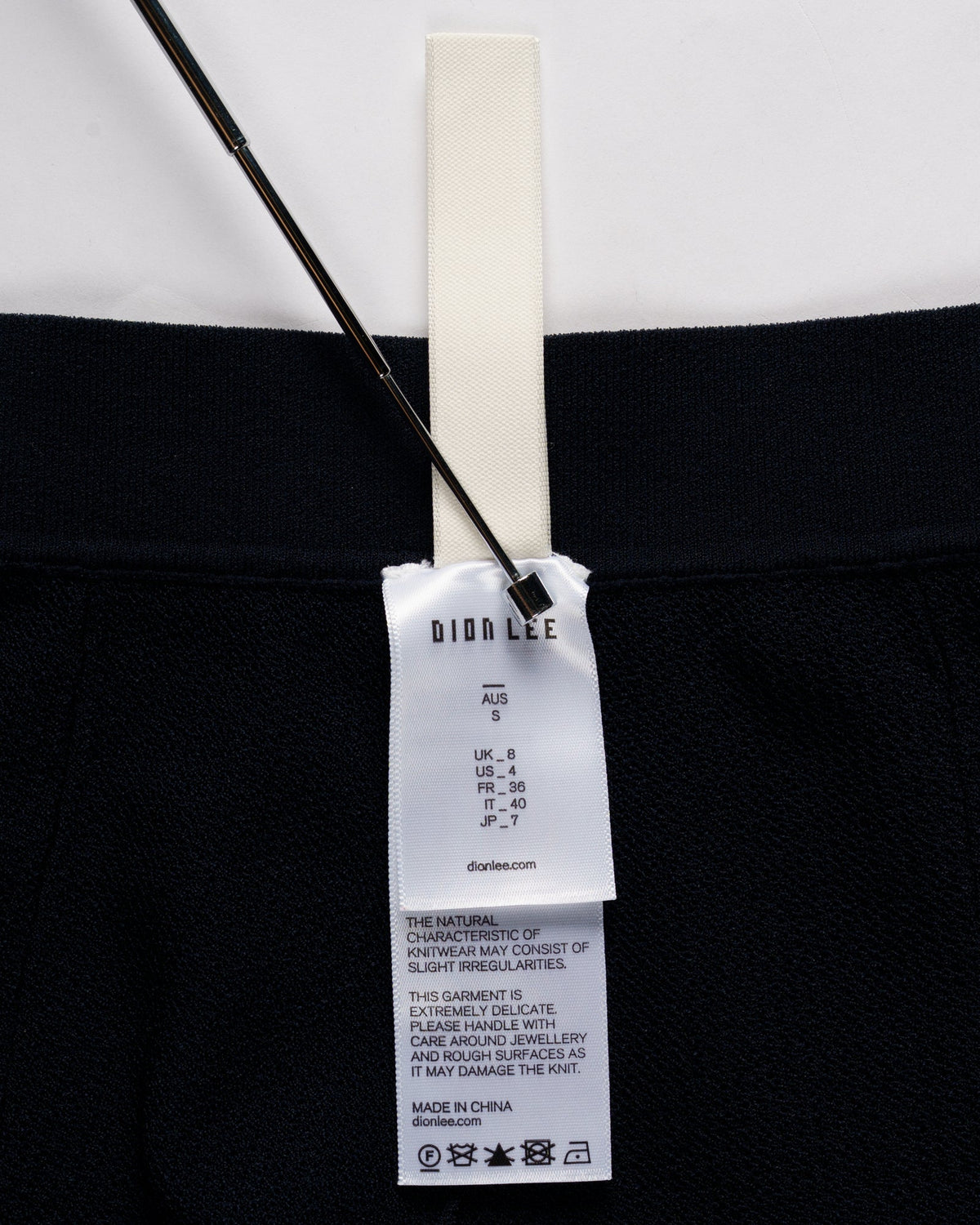 Dion Lee Hosiery mesh legging knit tights - S