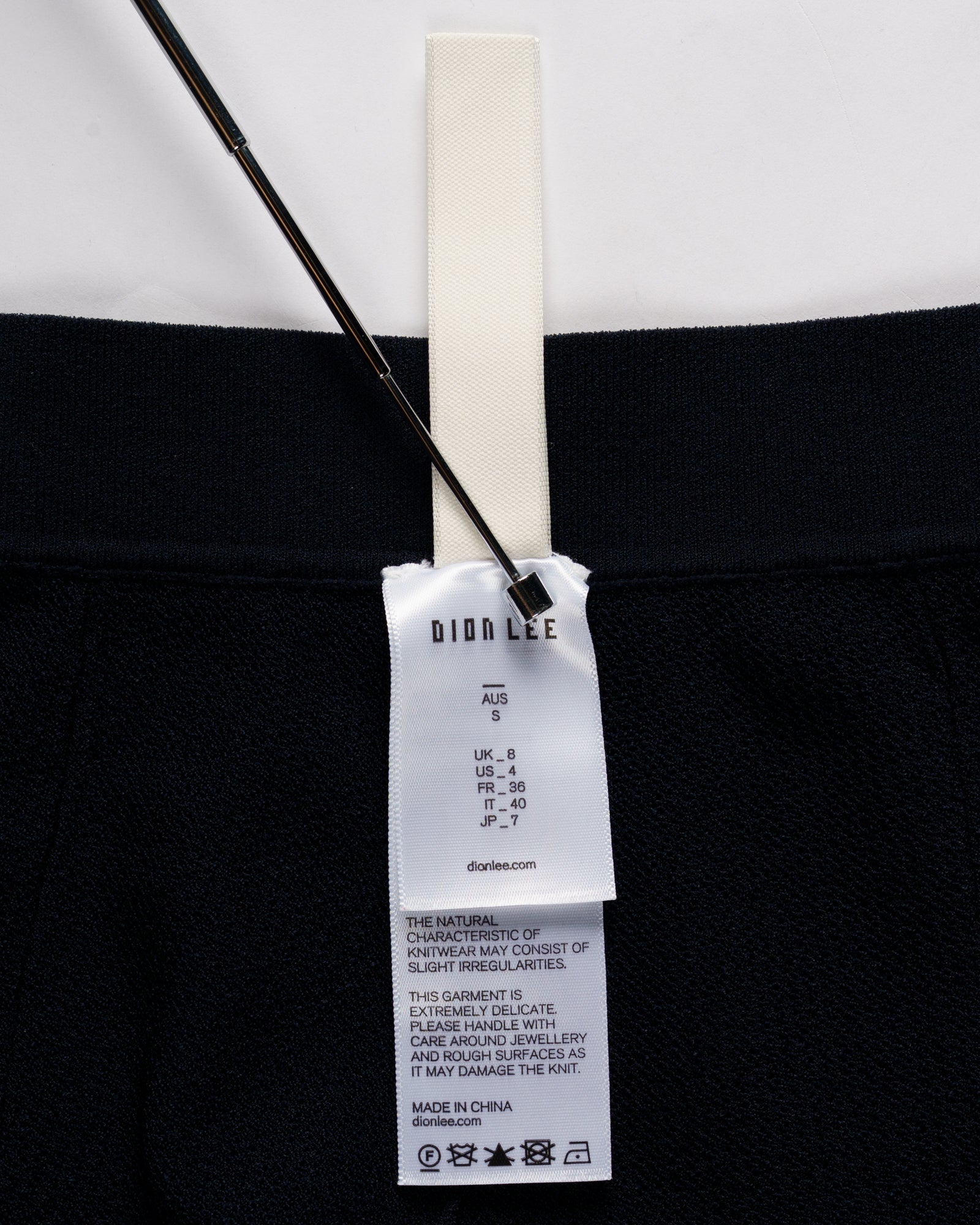 Dion Lee Hosiery mesh legging knit tights - S Dion