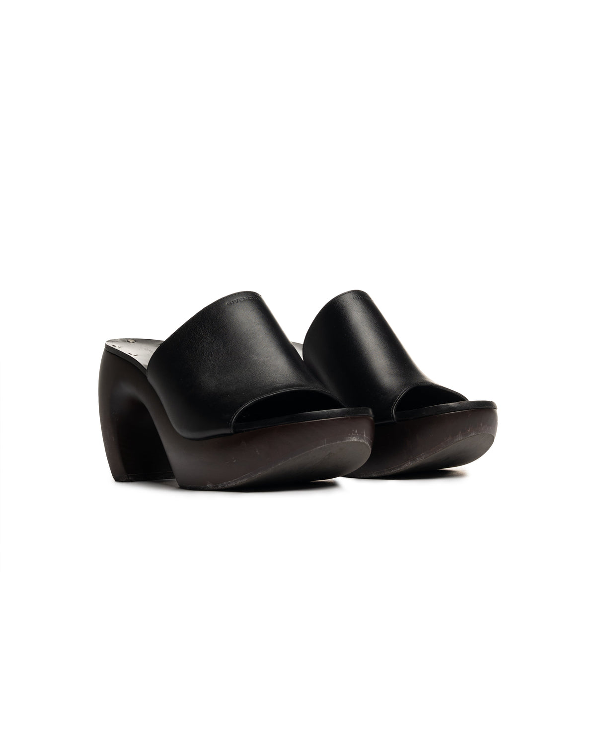 Givenchy G Clog leather mules - 39