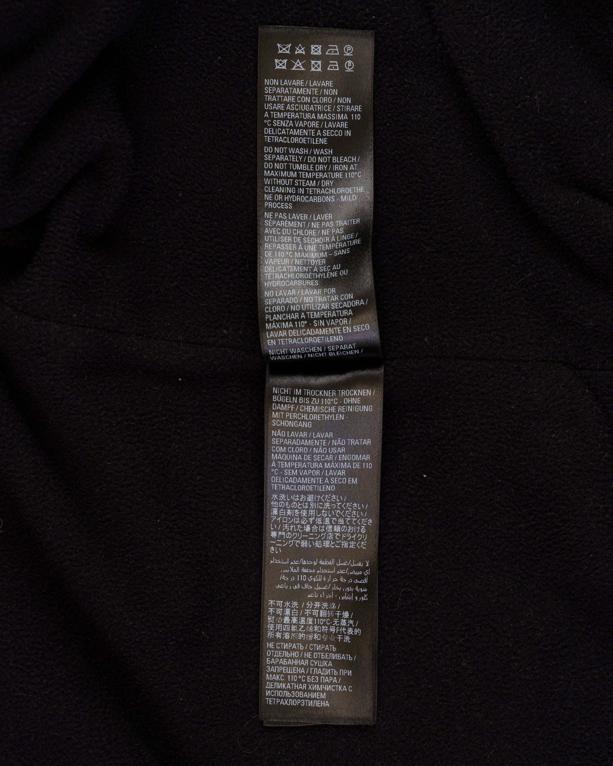 Balenciaga x Adidas Trefoil logo fleece jacket