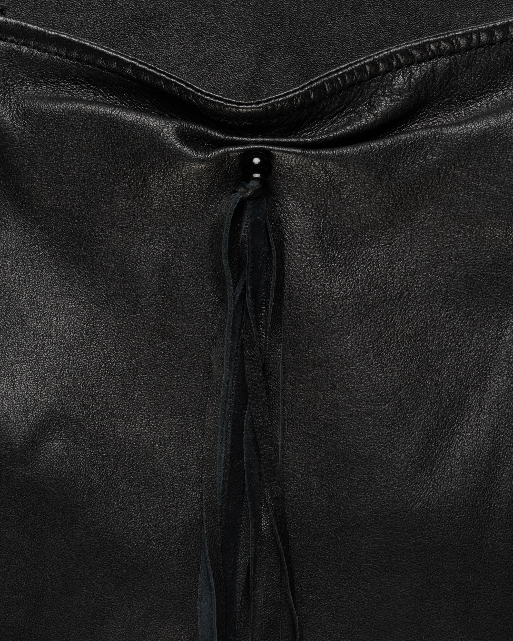 Diesel asymmetric hem mini black dress