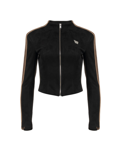 MISBHV faux-suede moto jacket MISBHV