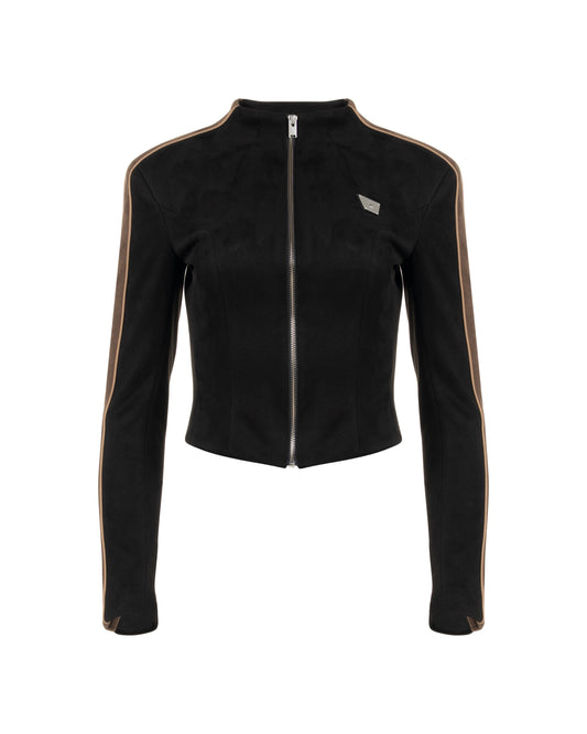 MISBHV faux-suede moto jacket MISBHV