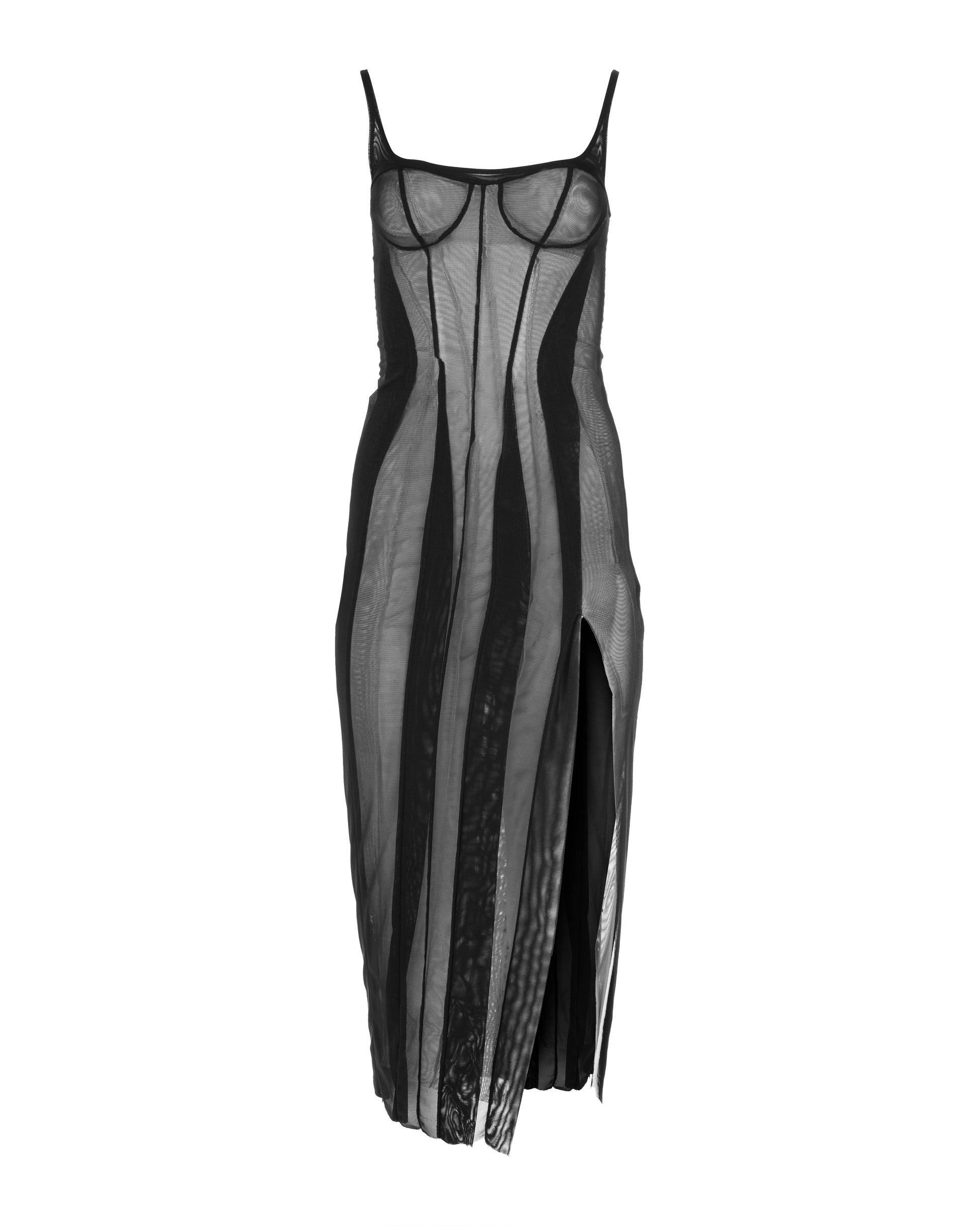 Kathryn Bowen corset tank midi dress Kathryn