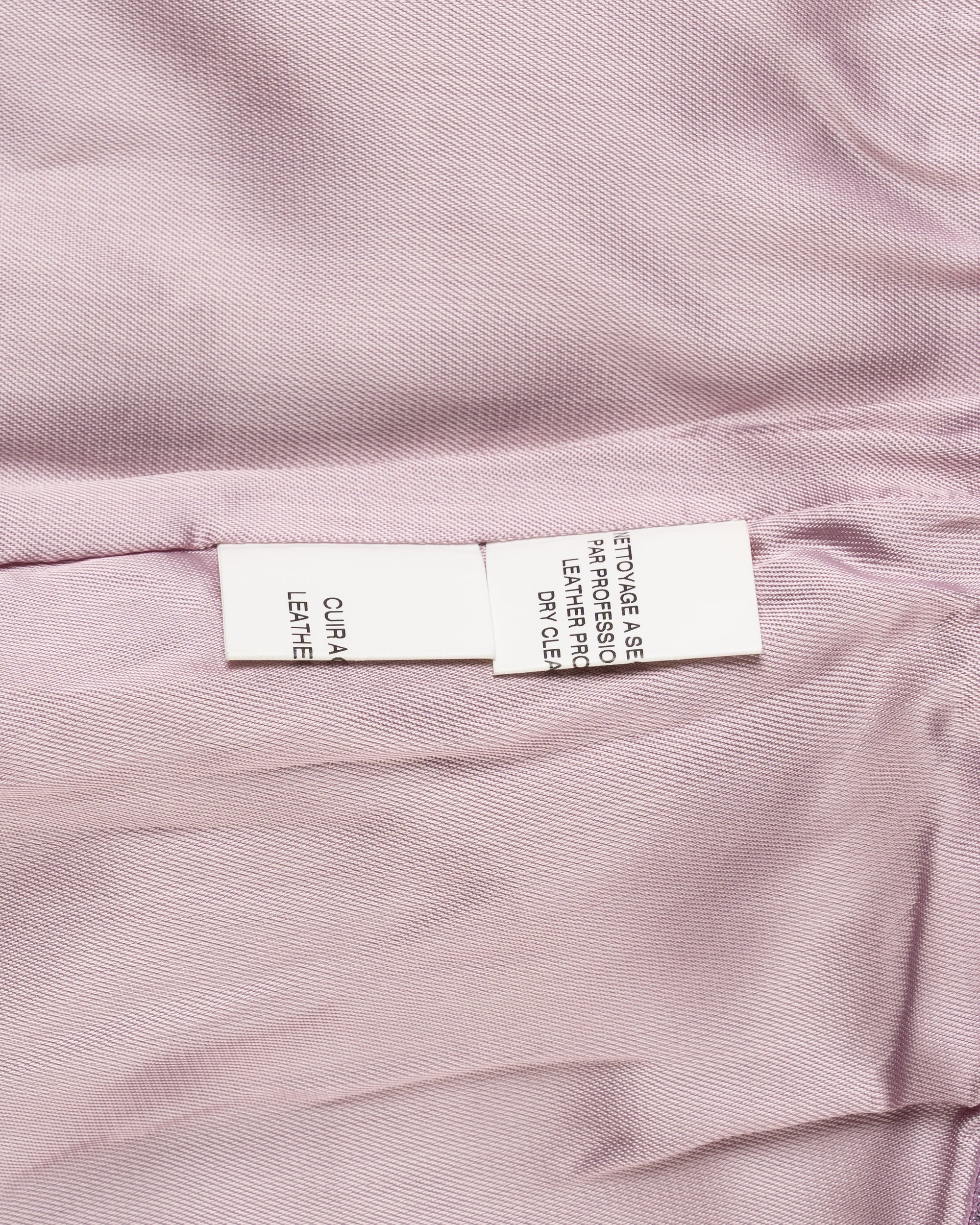 Thierry Mugler Couture faux-leather pink pencil skirt