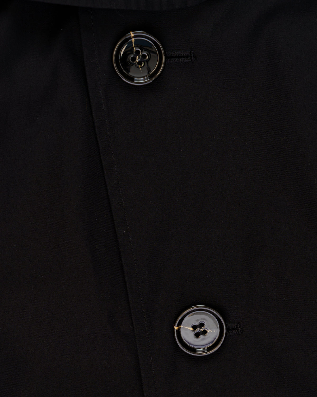 Burberry Kensington double-breasted black trench coat