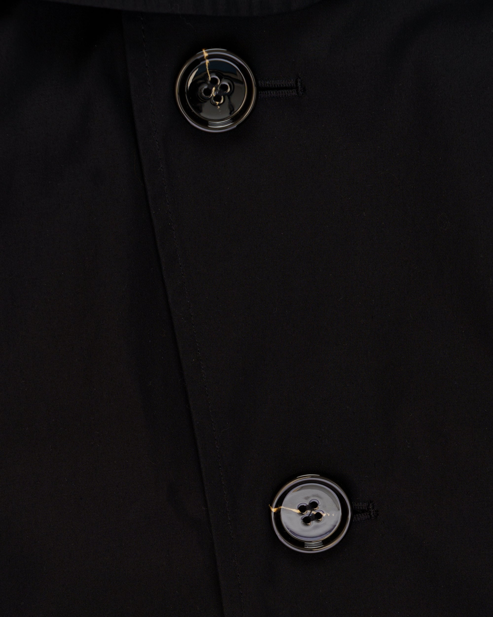 Burberry Kensington double-breasted black trench coat