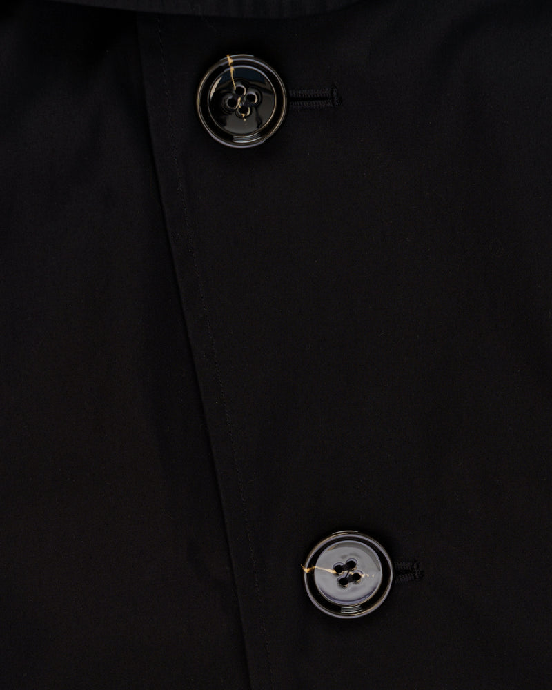 Burberry Kensington double-breasted black trench coat thumbnail
