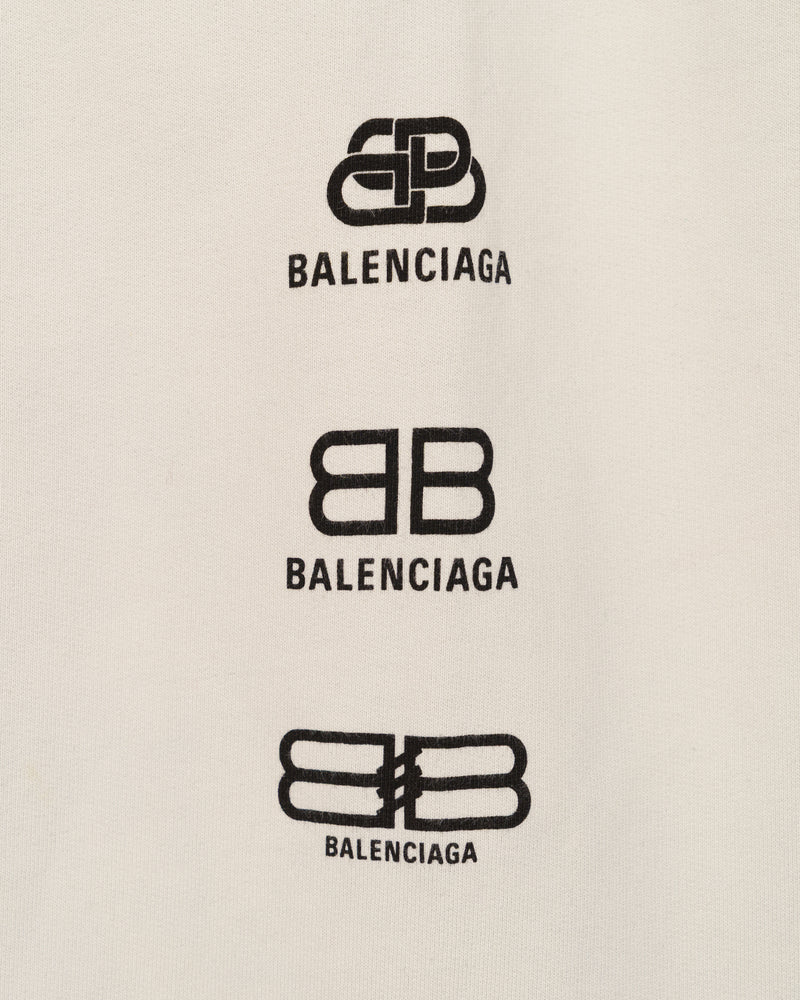 Balenciaga Archives Logos Hoodie thumbnail
