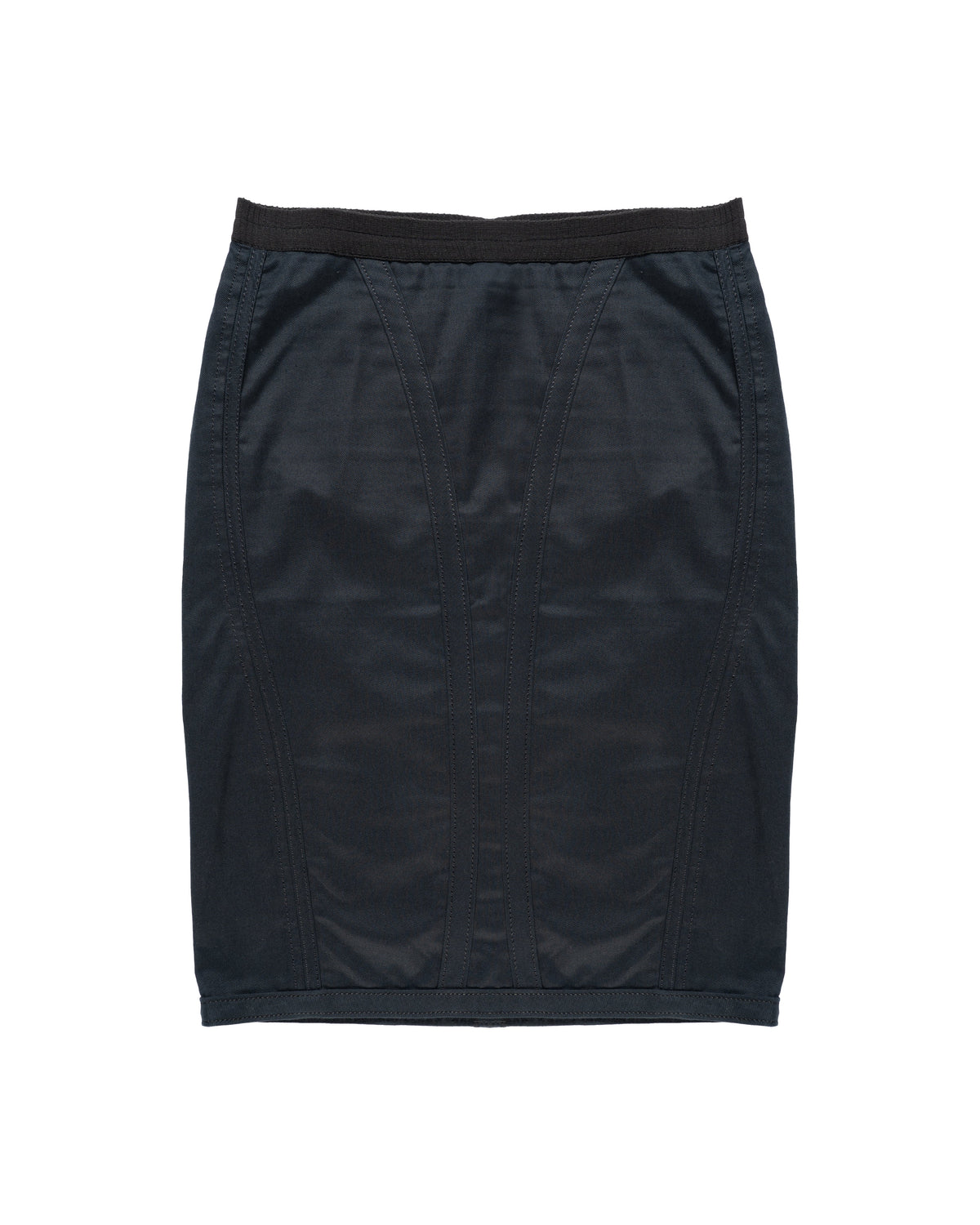 Armani Jeans tailored black skirt
