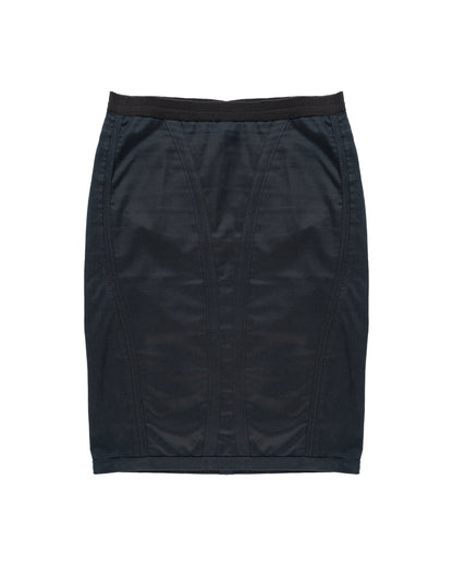Armani Jeans tailored black skirt Armani