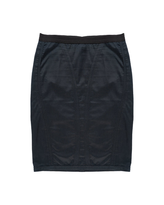Armani Jeans tailored black skirt Armani