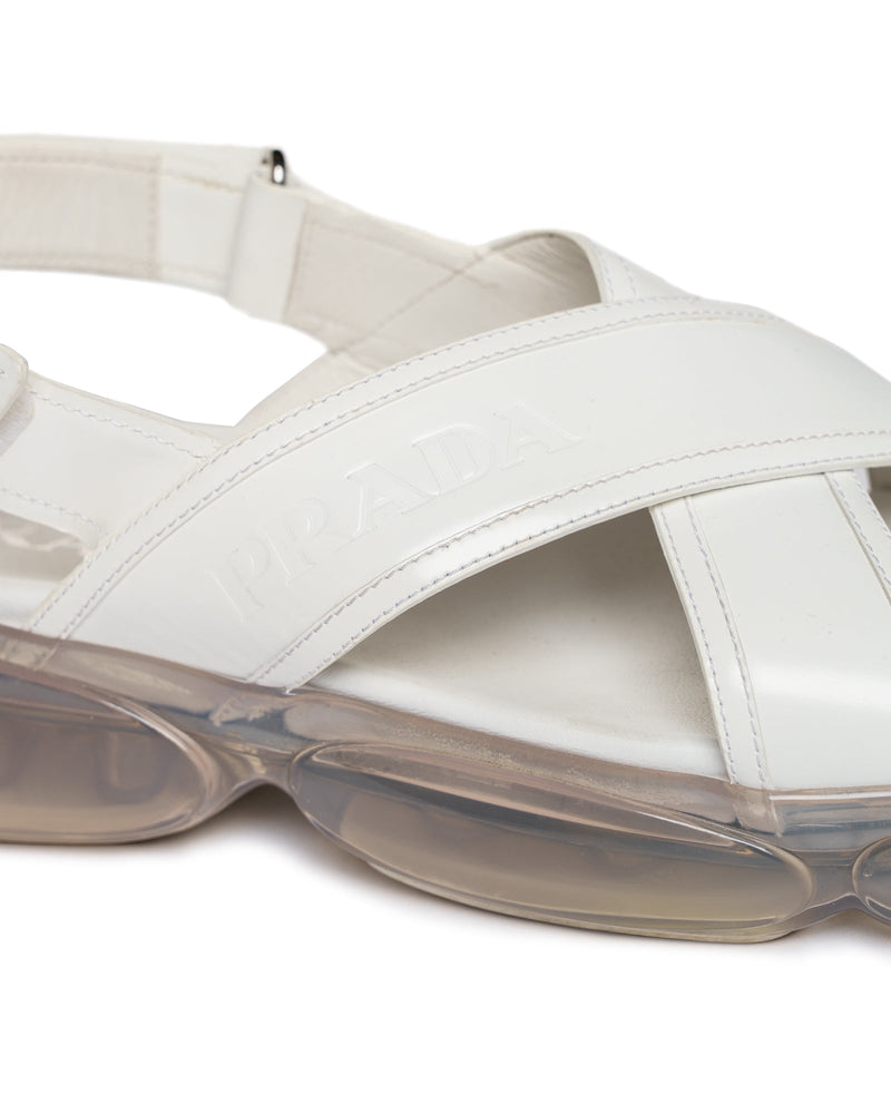 Prada Cloudbust Criss Cross sandals thumbnail