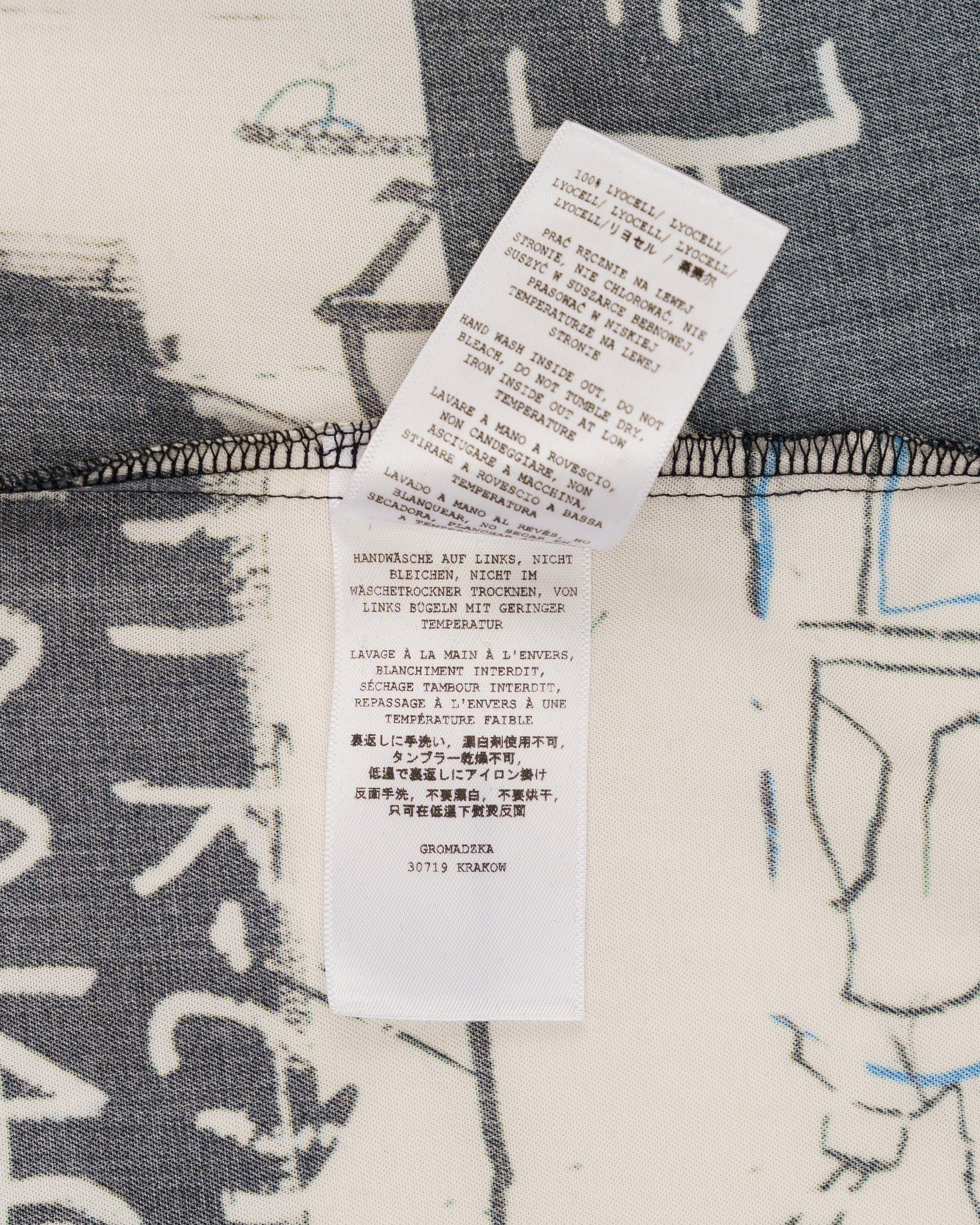 MISBHV x Jean Michel-Basquiat A Panel of Experts button-up shirt