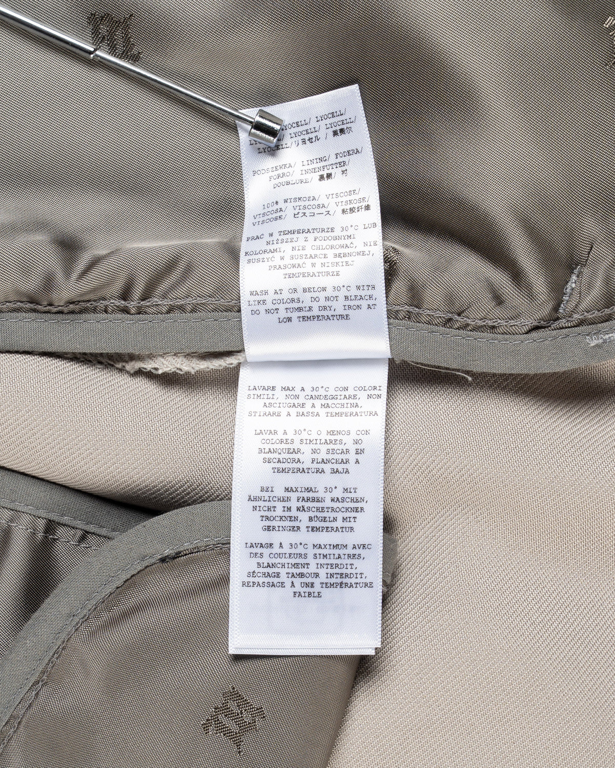 MISBHV Taupe beige oversized casual pants