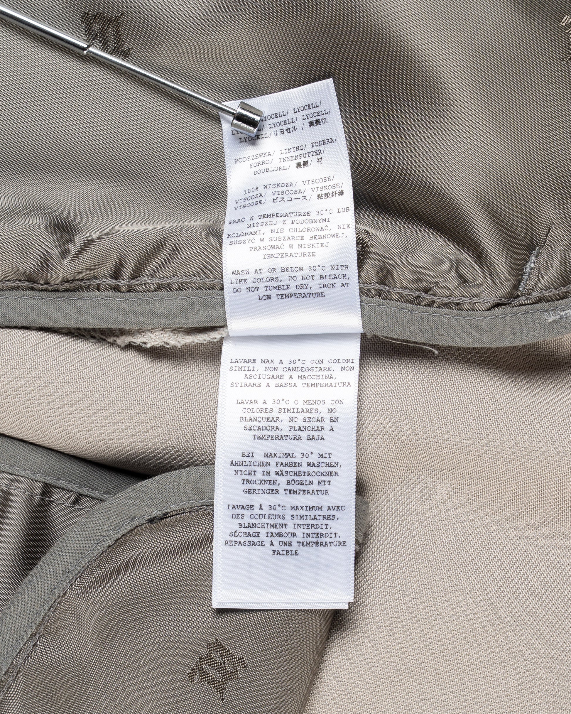 MISBHV Taupe beige oversized casual pants MISBHV