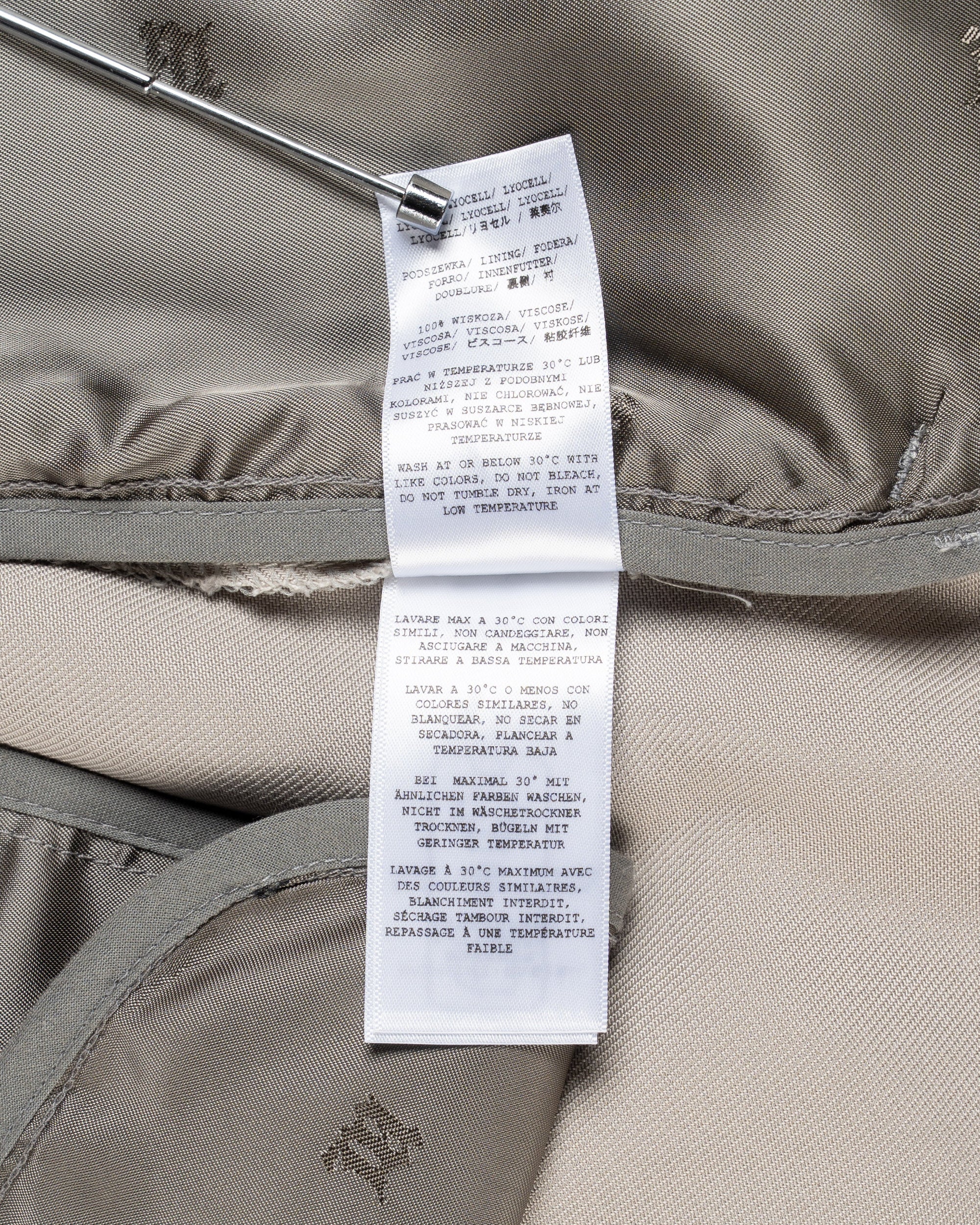 MISBHV Taupe beige oversized casual pants