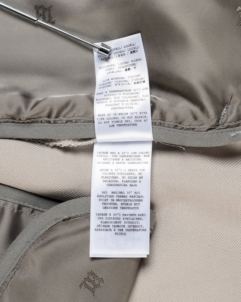 MISBHV Taupe beige oversized casual pants thumbnail