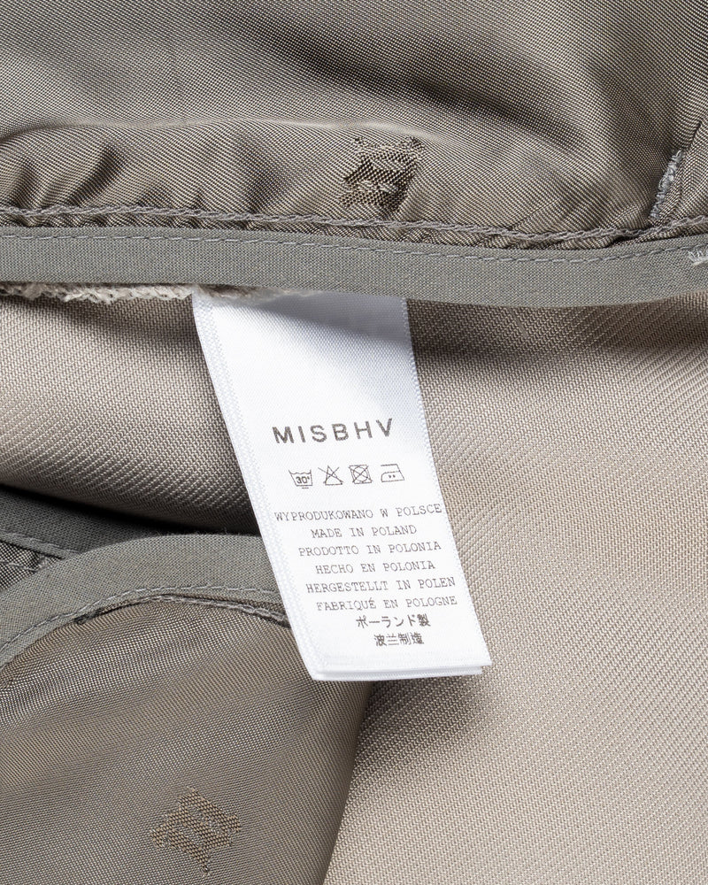 MISBHV Taupe beige oversized casual pants thumbnail