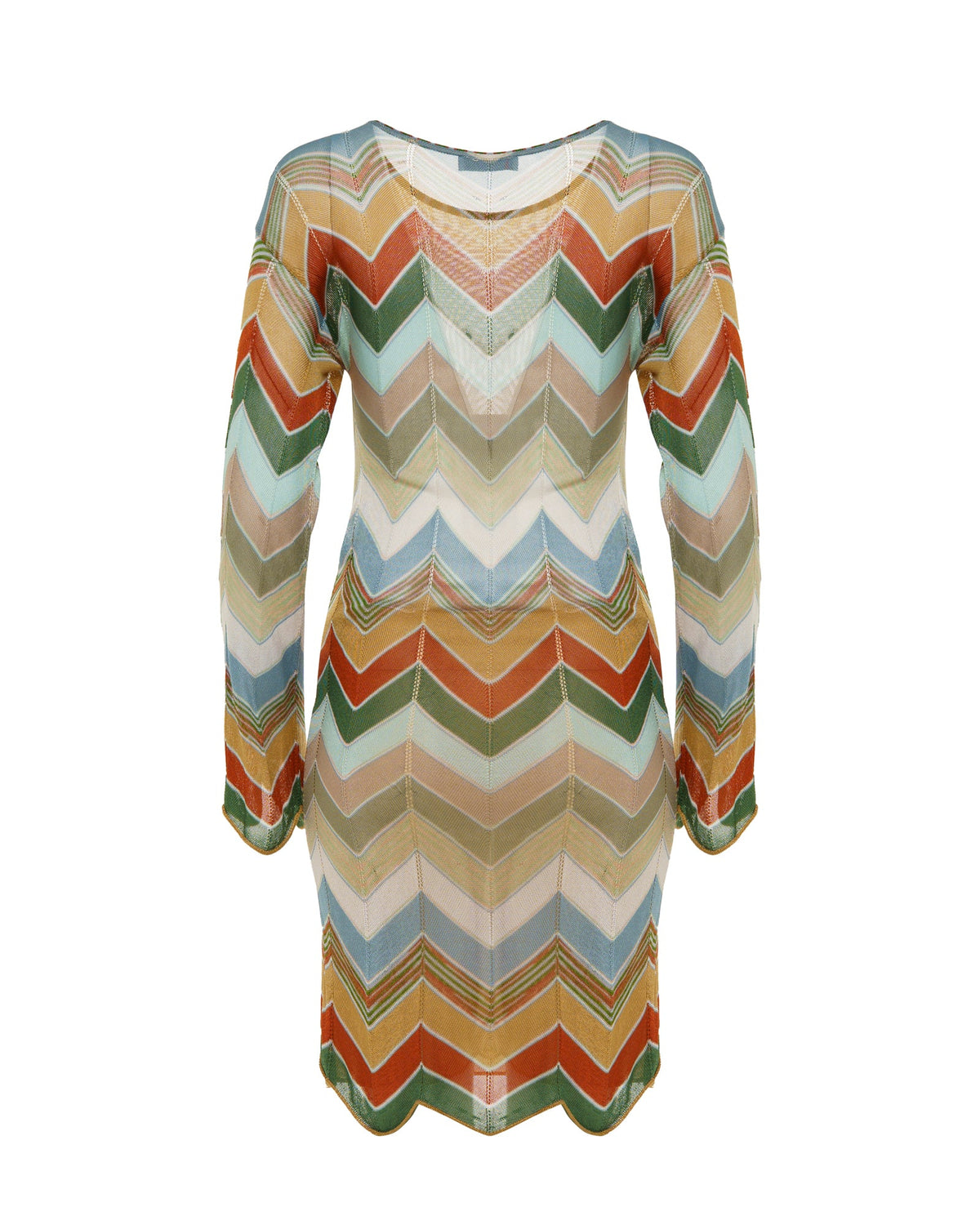 Missoni Zigzag knitted dress