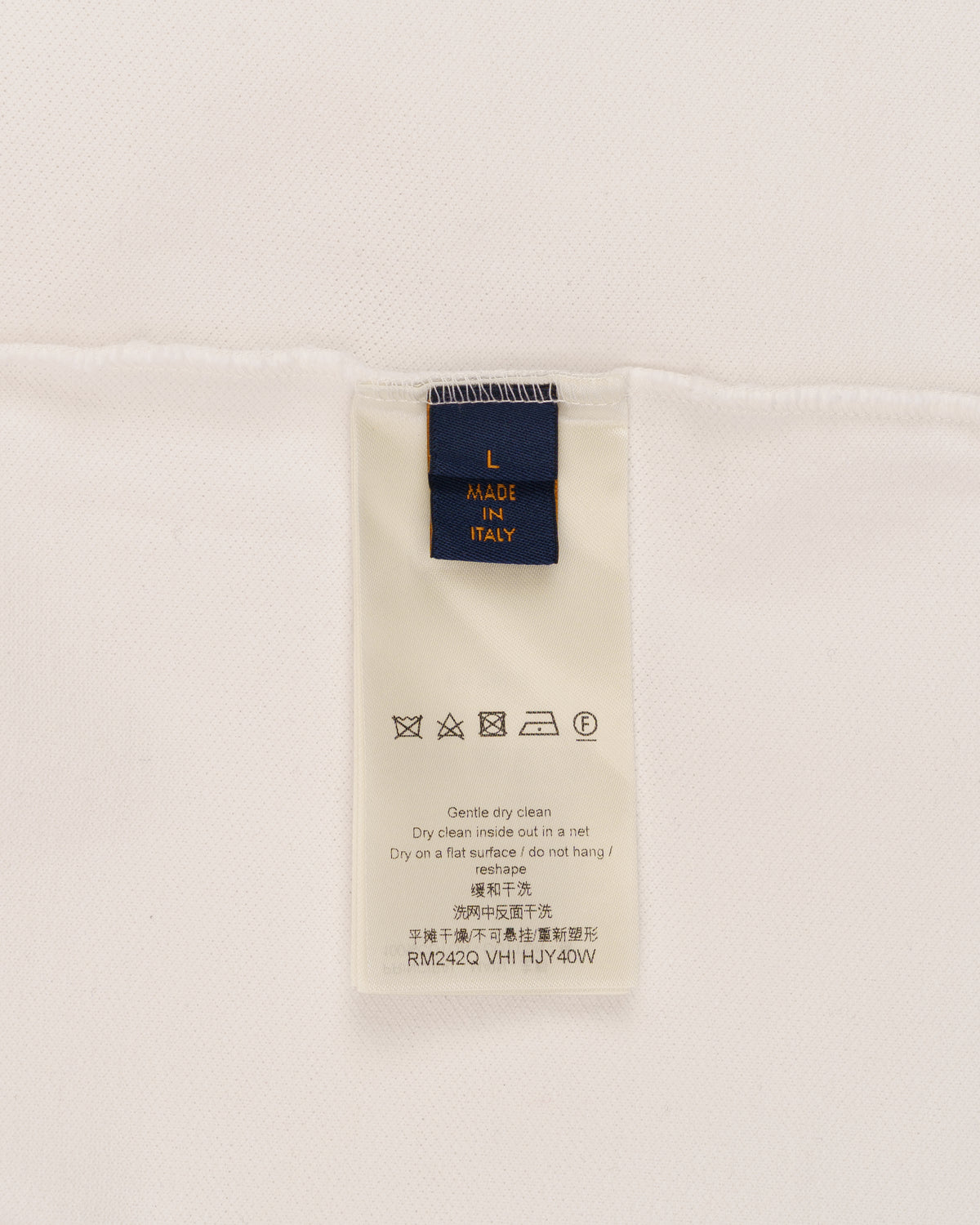 Louis Vuitton Half-Damier pocket white t-shirt
