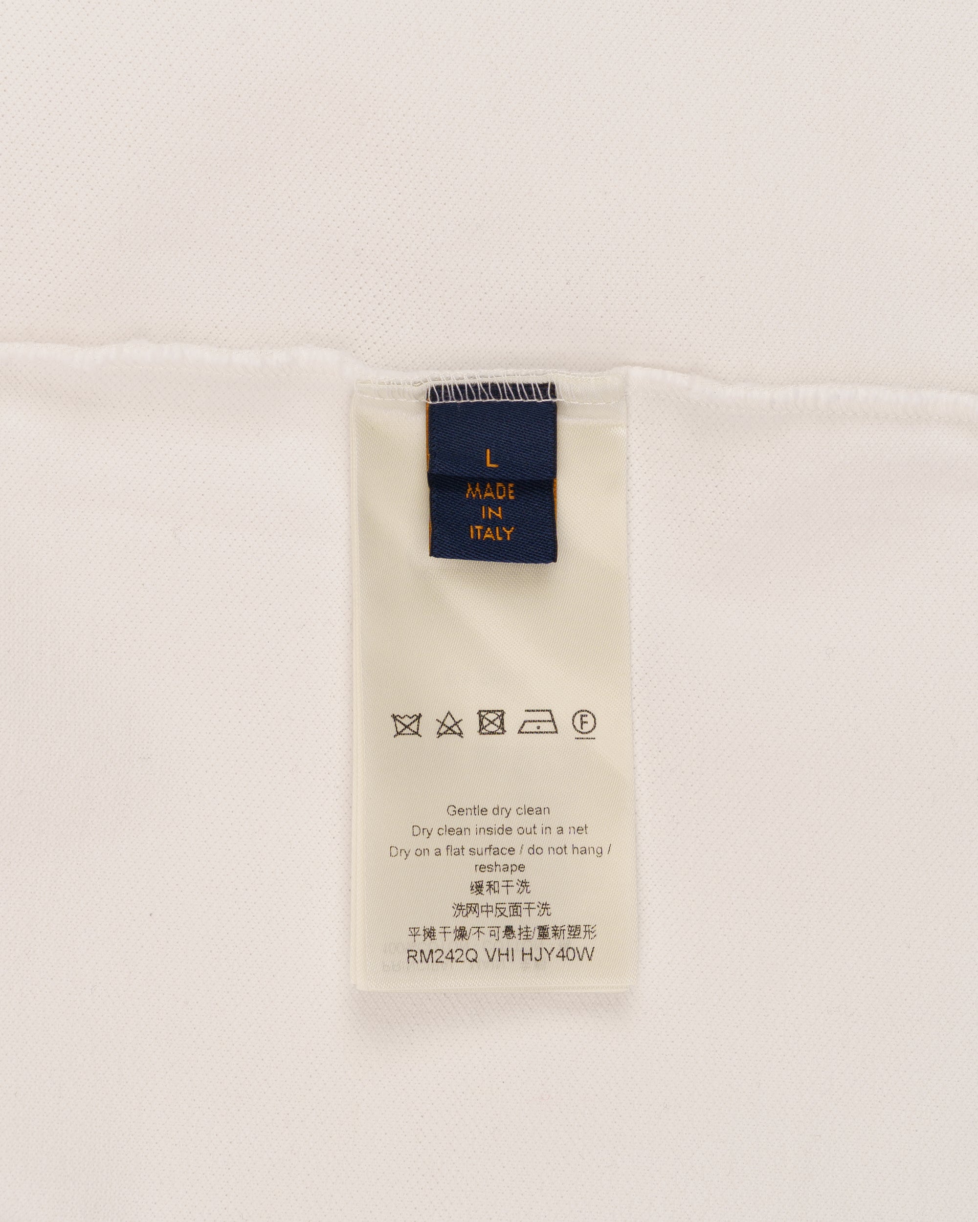Louis Vuitton Half-Damier pocket white t-shirt