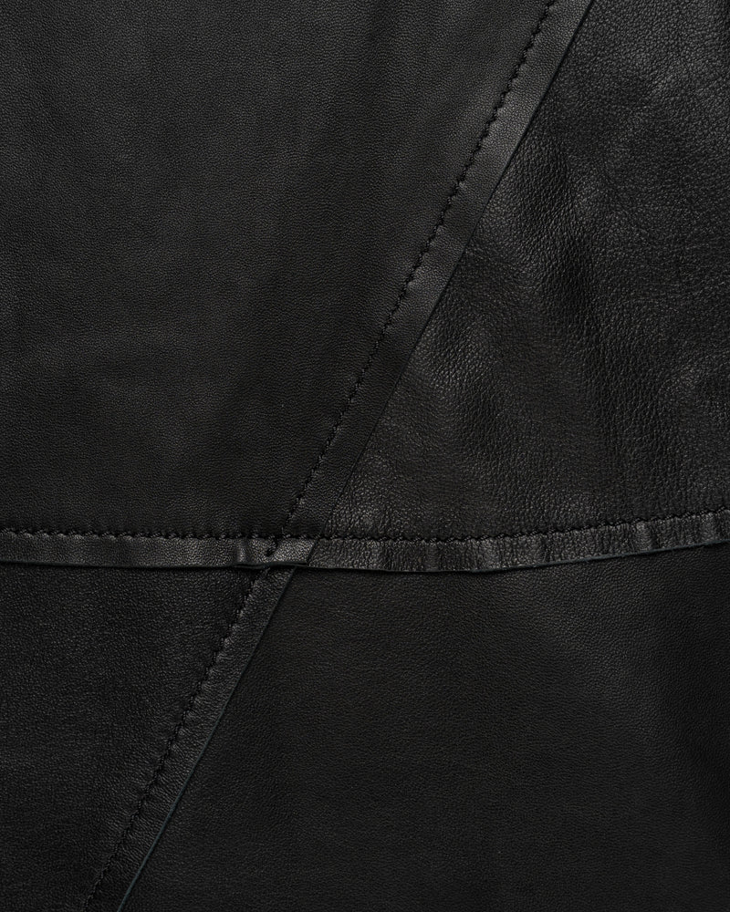 Diesel asymmetric hem mini black dress thumbnail