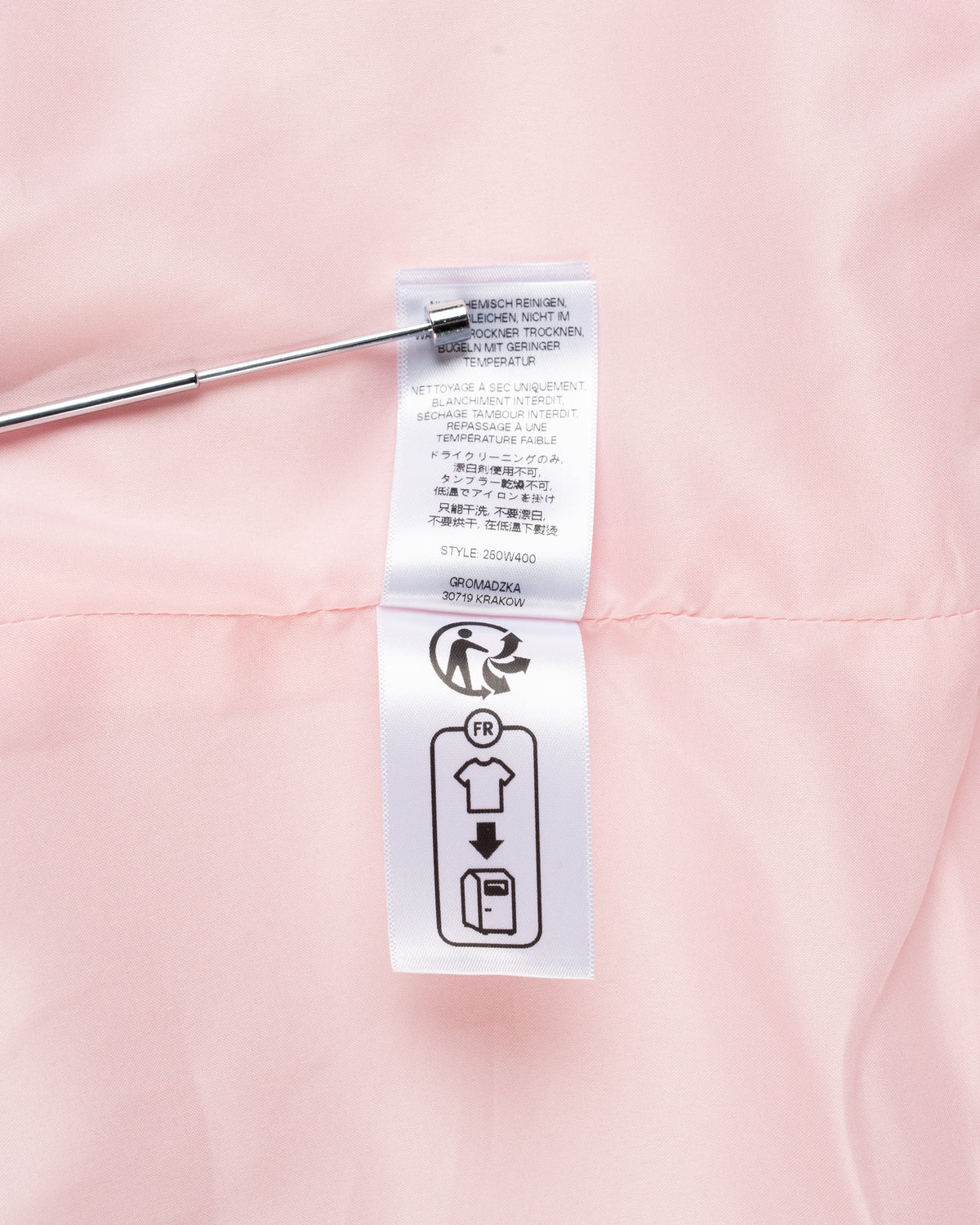 MISBHV tweed pink blazer jacket