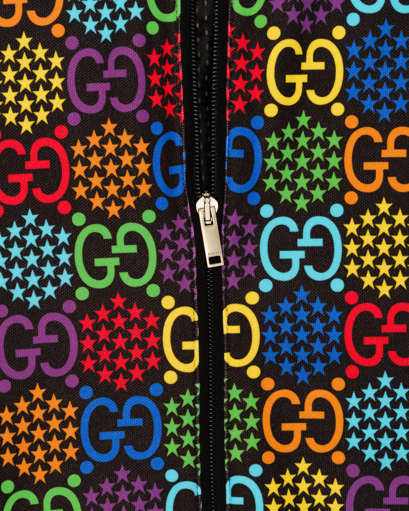 Gucci windbreaker jacket "GG" Psychedelic monogram thumbnail