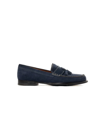 Dsquared2 blue suede loafers DSQUARED²