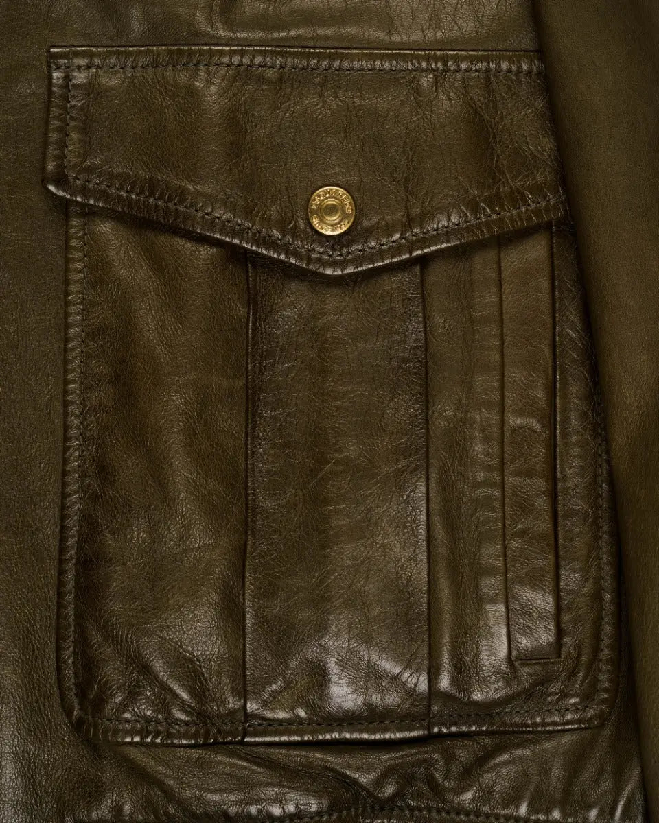 Dsquared2 Pilot Dark Olive Bomber Jacket