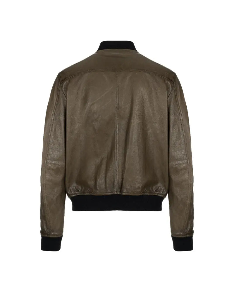 Dsquared2 Pilot Dark Olive Bomber Jacket thumbnail