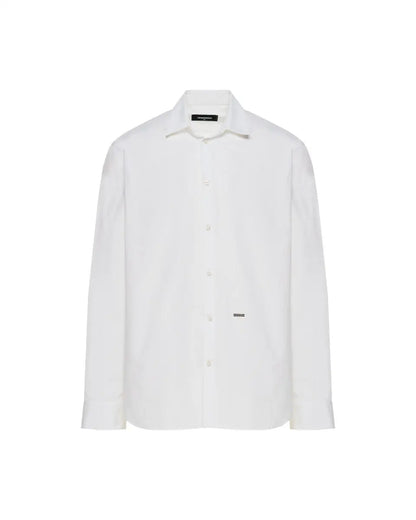 Dsquared2 white button-up shirt DSQUARED²