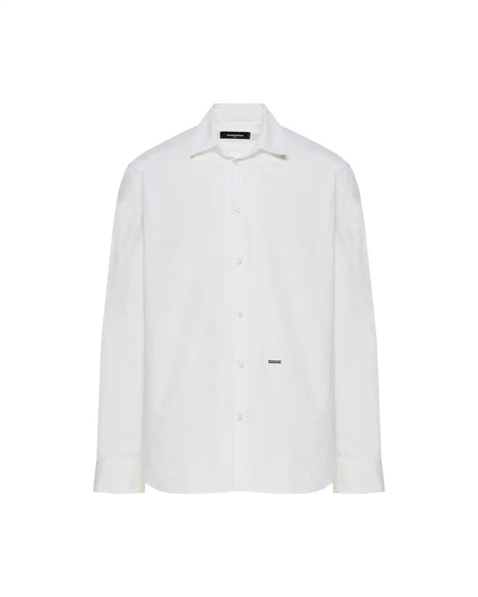 Dsquared2 white button-up shirt DSQUARED²