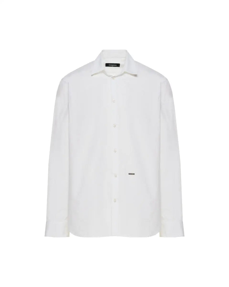 Dsquared2 white button-up shirt DSQUARED²