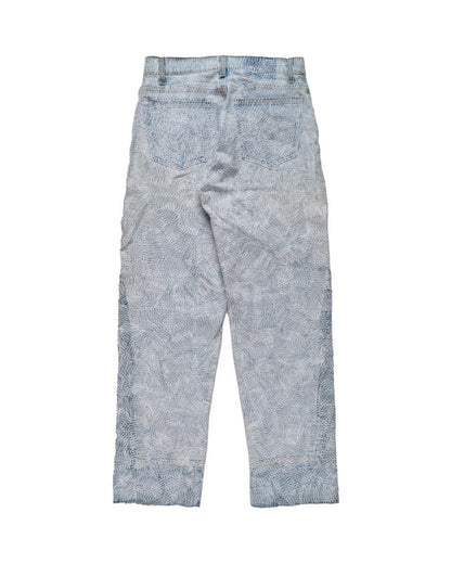 EARTHLING VIP Circus Stitch blue denim pants EARTHLING VIP