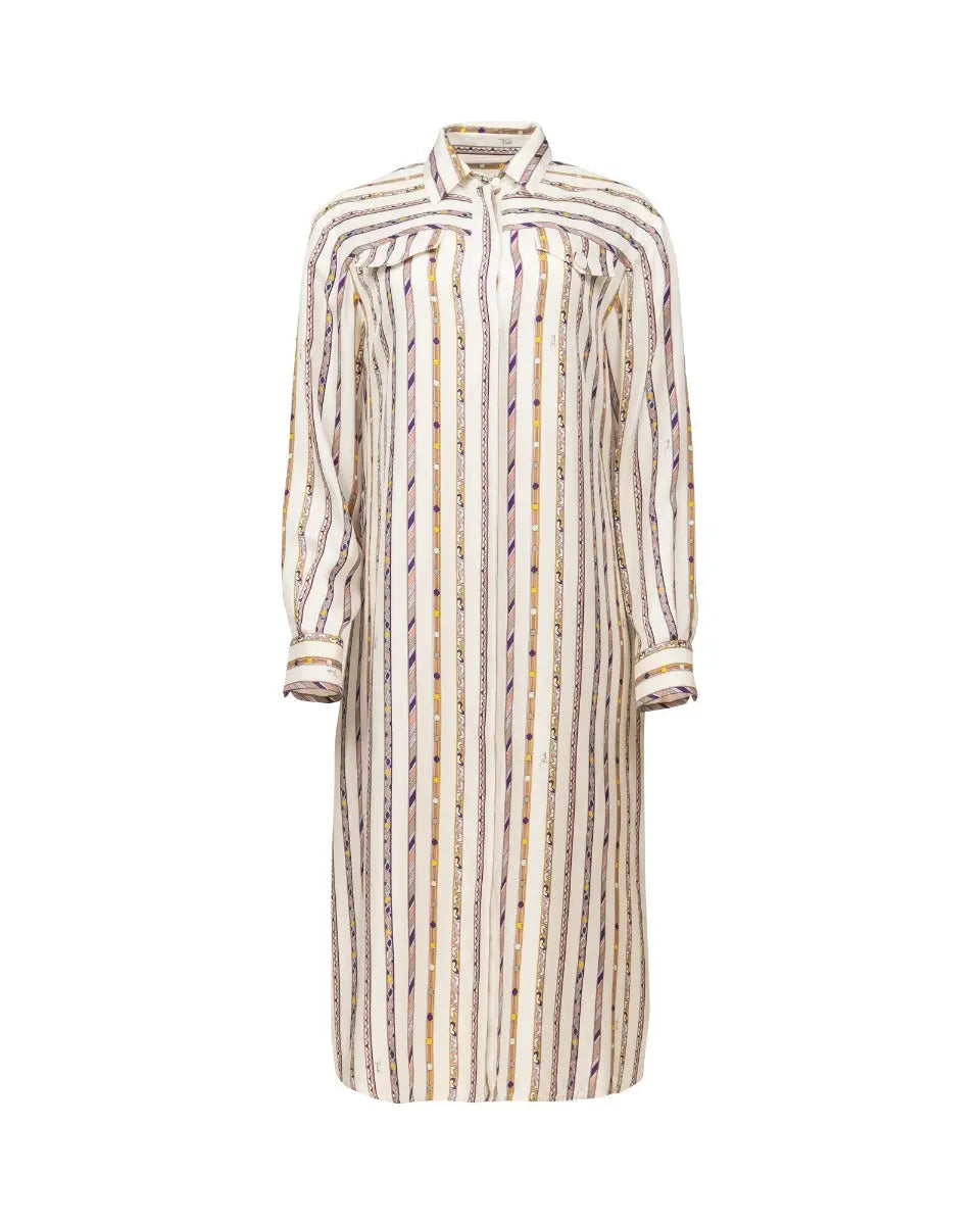 Emilio Pucci button-up maxi dress