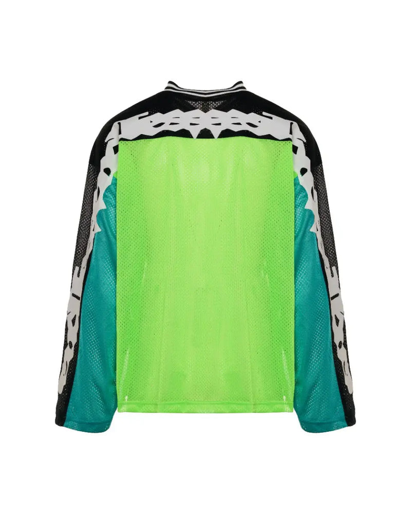 Endless Flower Less Green jersey long sleeve top thumbnail