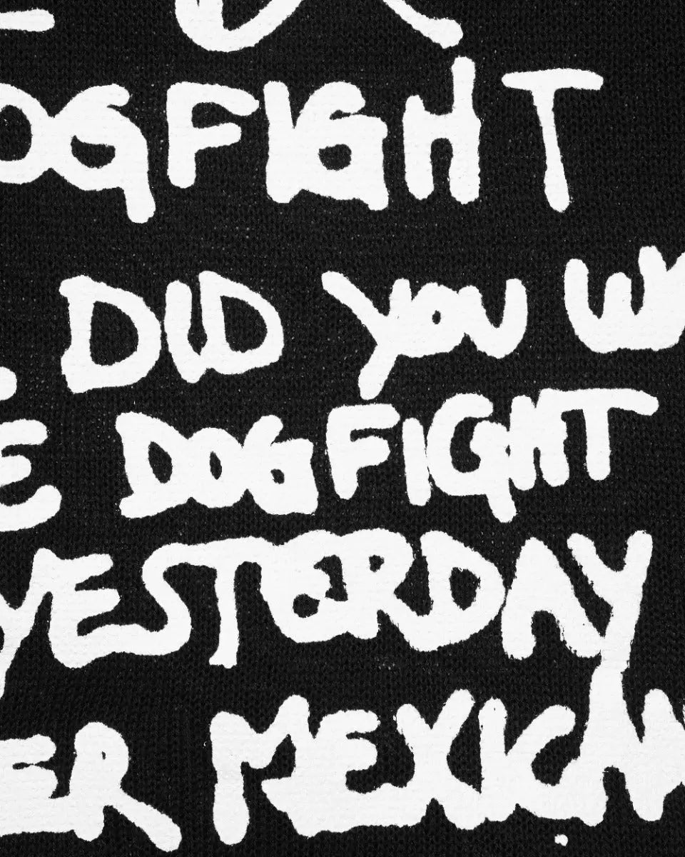 Enfants Riches Déprimés "Dog fight" logo printed crewneck sweater