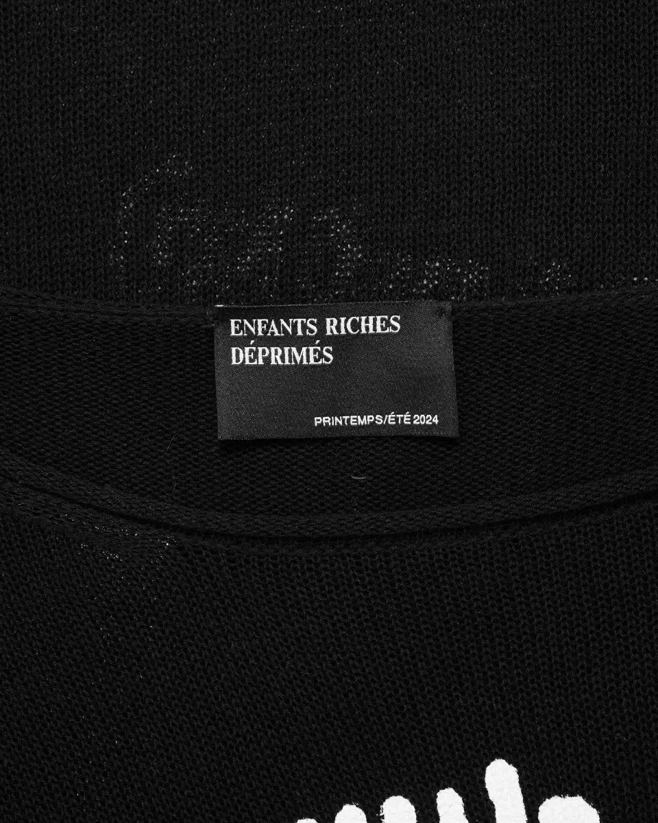 Enfants Riches Déprimés "Dog fight" logo printed crewneck sweater