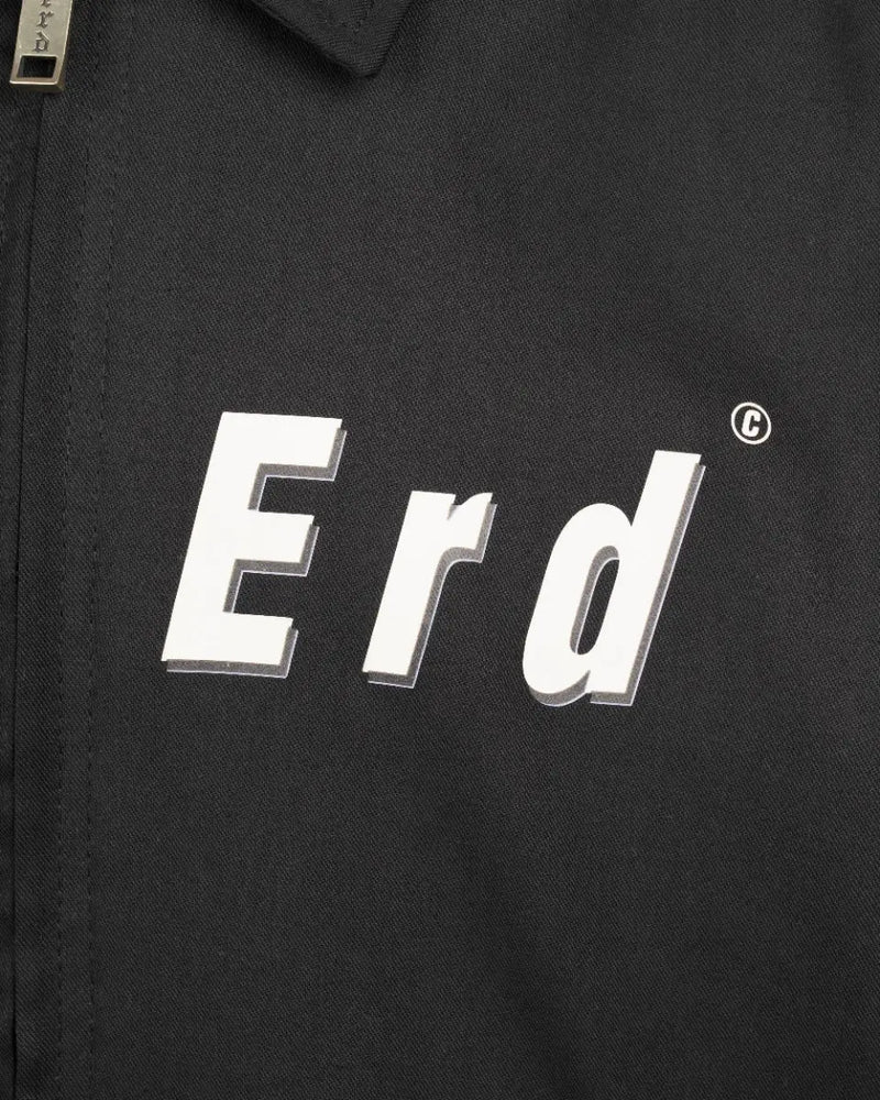 Enfants Riches Déprimés "Let LA burn" (Republic by New Order) printed coach jacket thumbnail